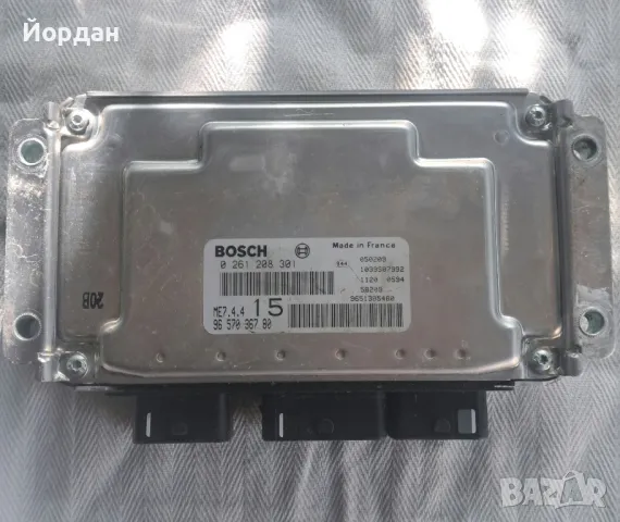 Компютър двигател за Peugeot 307 CC 1.6 16V, снимка 1 - Части - 47428908