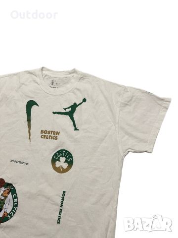 Мъжка тениска Nike x NBA Boston Celtics, размер L, снимка 2 - Тениски - 46531073