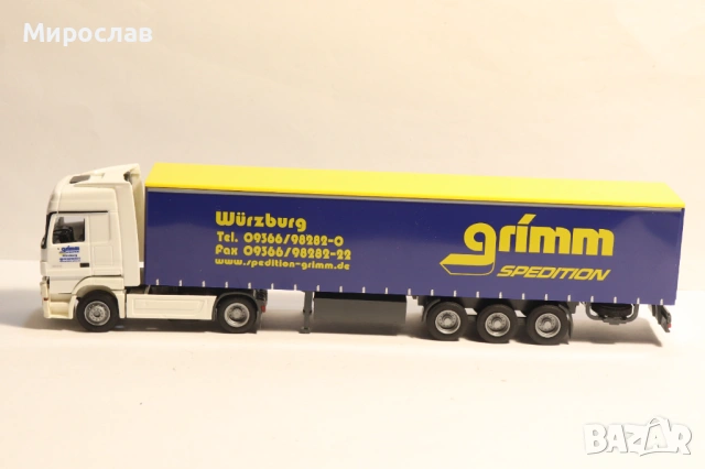 AWM H0 1/87 MERCEDES ACTROS TIR ВЛЕКАЧ КАМИОН МОДЕЛ