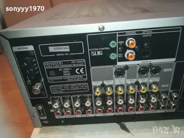 KENWOOD KRF-V6060D RECEIVER-ВНОС SWISS 2810241657, снимка 17 - Ресийвъри, усилватели, смесителни пултове - 47749484