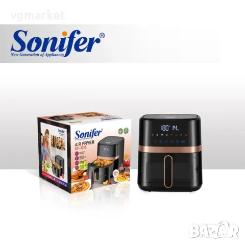 Еър фрайър Sonifer 5.5л., снимка 2 - Други - 48863373