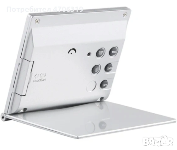 Преносим сгъваем цифров будилник с LED дисплей МТ -033, снимка 2 - Друга електроника - 53127724