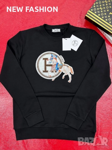 Мъжка Памучна Блуза ✨ Hermes 