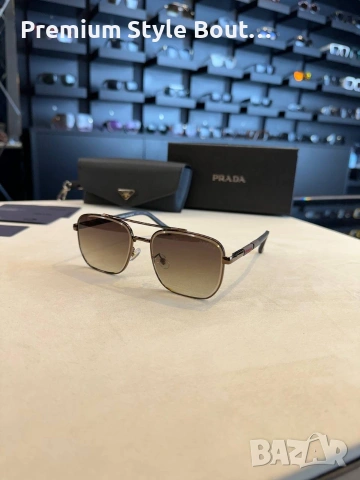 Слънчеви очила prada ray ban Burberry chanel с ув защита, с черен обикновен калъф  на марката , снимка 5 - Слънчеви и диоптрични очила - 54174325