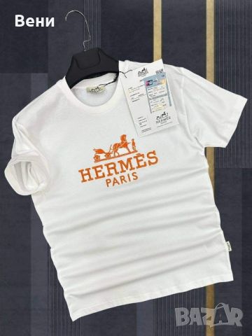 Мъжка тениска Hermes Реплика ААА+
, снимка 2 - Тениски - 46164056