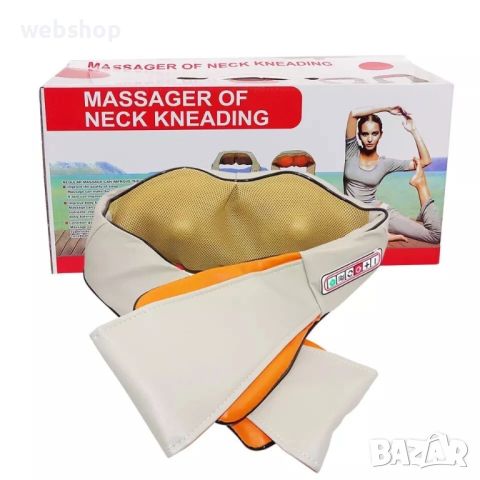ПРОМО!! 4D Шиацу масажор за ЦЯЛО ТЯЛО - 6 бутона, снимка 6 - Масажори - 45777128