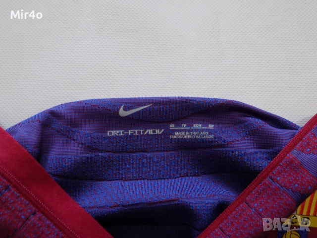 дамска футболна блуза barcelona nike фанела тениска елек суичър горнище оригинал XS, снимка 5 - Спортни екипи - 46058736