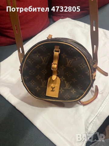 Оригинална чанта Louis Vuitton Boîte Chapeau Souple PM – Monogram., снимка 8 - Чанти - 53816373