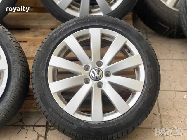 5х112 17 Джанти Audi Vw Golf Seat Skoda 5x112 Ауди Фолксваген Сеат Шкода, снимка 2 - Аксесоари и консумативи - 51940999