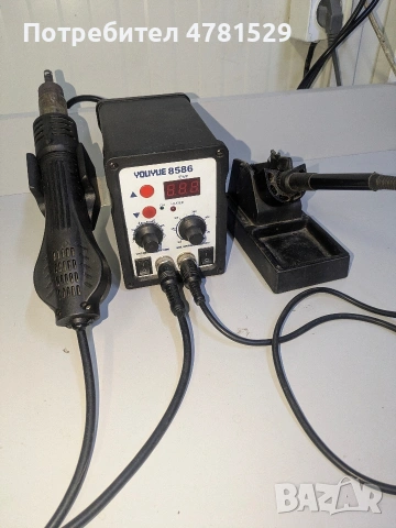 Станция за запояване с горещ въздух, снимка 9 - Други инструменти - 54018204