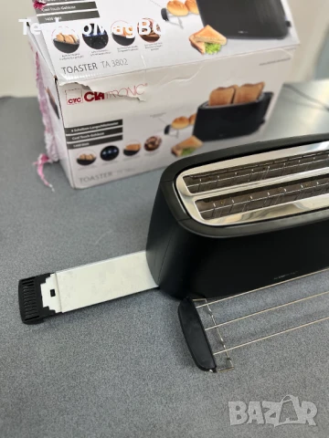 Тостер Clatronic TA 3802, снимка 5 - Тостери - 51311395