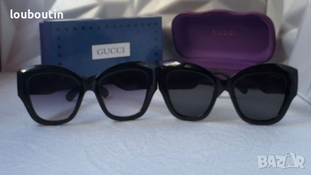 GUCCI GG0808 с лого 1:1 дамски слънчеви очила котка, снимка 12 - Слънчеви и диоптрични очила - 45197800