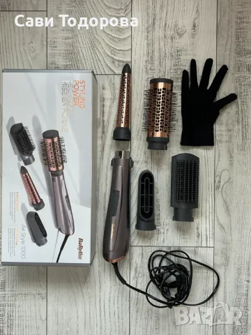 Маша BABYLISS Air Style 1000/ AS136E ДИАМЕТЪР 50 mm, снимка 1 - Маши за коса - 46943386