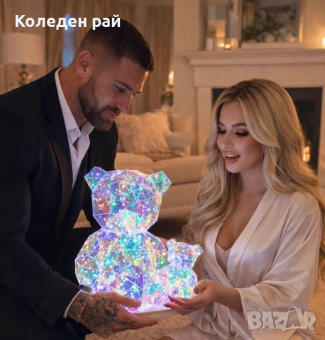 Голямо светещо 3D мече (40 см), снимка 3 - Декорация за дома - 53205334