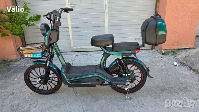 Електрически скутер с педали 1200W,60V и 20" гуми , снимка 1