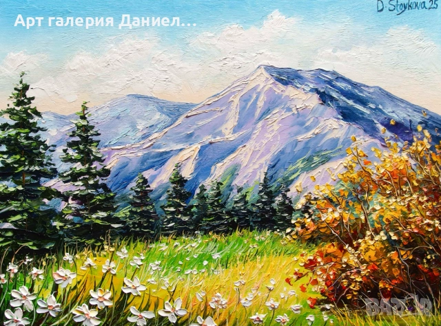 Пейзаж от България - Свежи висини