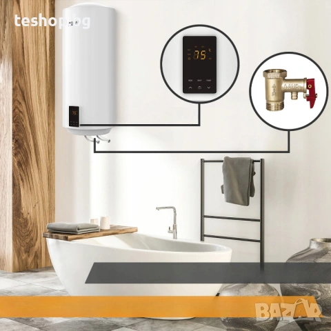 Бойлер Smart AQUAMARIN модел ЕCО 100 литра немско производство, снимка 7 - Бойлери - 53742149