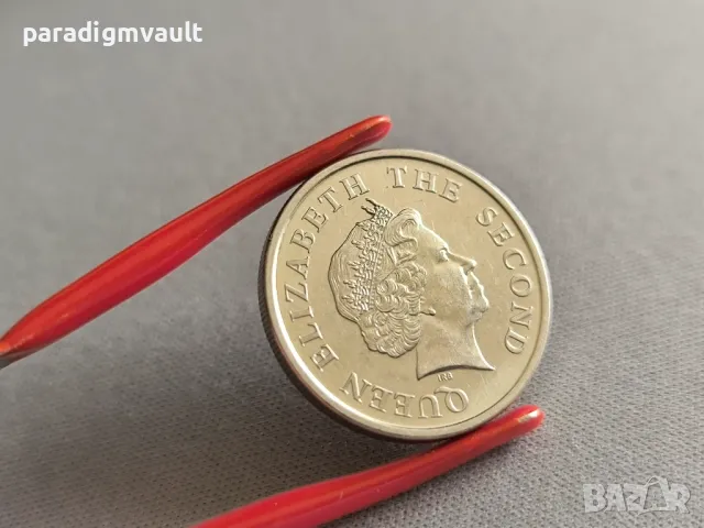 Mонета - Източни Карибски Щати - 25 цента | 2010г., снимка 2 - Нумизматика и бонистика - 50056206