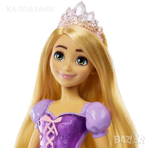 DISNEY PRINCESS Кукла Принцеса Рапунцел HLW03, снимка 4 - Кукли - 45875300