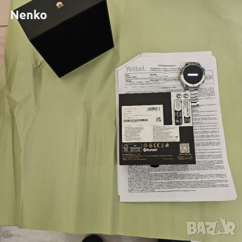 Смарт часовник Huawei watch ultimate green., снимка 4 - Мъжки - 53306687