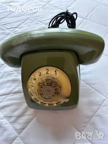 Аналогов стационарен телефон с шайба
