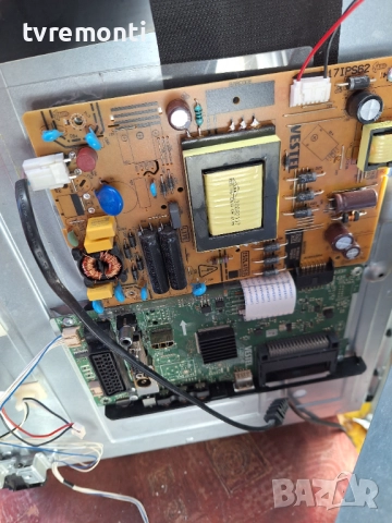 Main board 17MB140 for JVC LT-32VH42 за 32-инчов телевизор JVC Модел LT-32VH42 , с дисплей VES315WND, снимка 4 - Части и Платки - 52140067