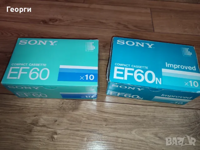 Аудио касети SONY EF60 , снимка 6 - Аудио касети - 47563742