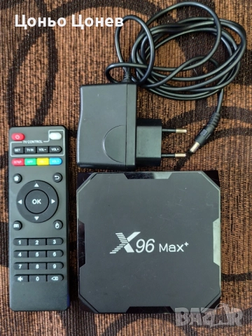 TV Box X96 MAX+ _ Android Tv, DualBand WiFi BT
