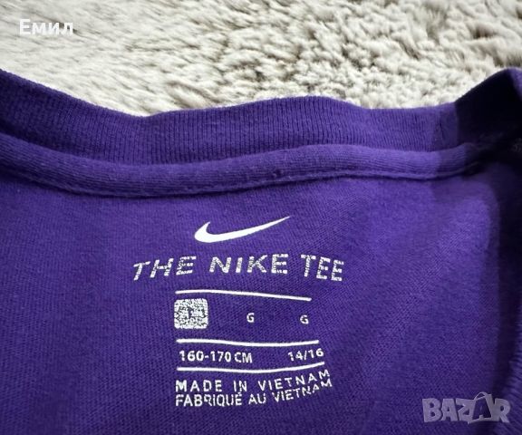 Оригинална тениска Nike x LA Lakers, юношески размер L - 160-170 см (14-16г.), снимка 4 - Детски тениски и потници - 46312049