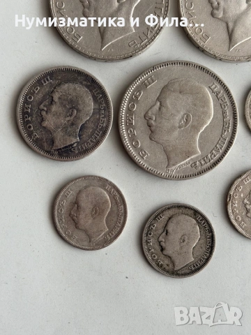 Лот монети 8 броя сребро царство и княжество България , снимка 9 - Нумизматика и бонистика - 53776894