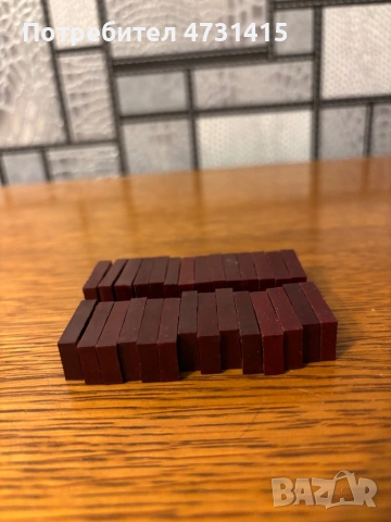 Малко бакелитено домино, снимка 4 - Колекции - 53771489