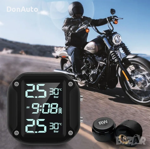 Вентили за следене на гумите за мотоциклет, снимка 3 - Аксесоари и консумативи - 53135861