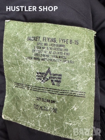 Мъжки бомбер ALPHA INDUSTRIES. Размер S, снимка 9 - Якета - 53066523