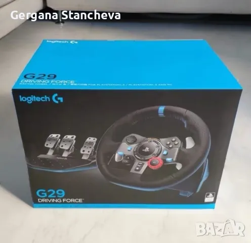 Logitech G29, снимка 4 - PlayStation конзоли - 46837237