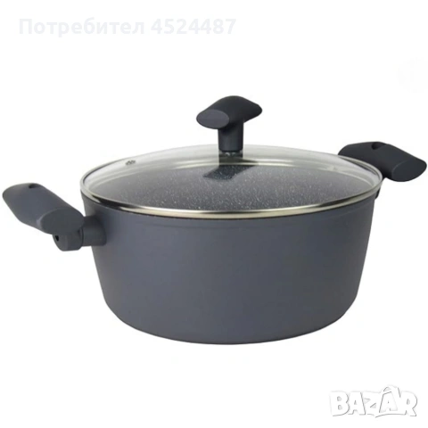 Комплект от 7 части тенджери и тиган Michelino , снимка 3 - Съдове за готвене - 53657399