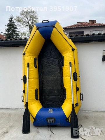 оборудвана надуваема лодка, снимка 2 - Надуваеми играчки - 54206798