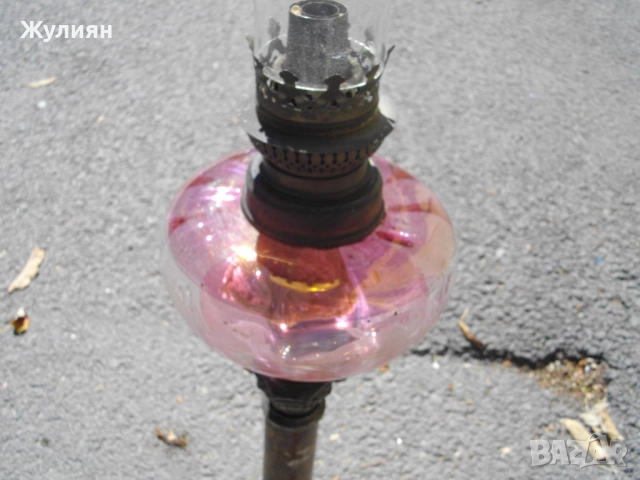 СТАРА ГАЗЕНА ЛАМПА , снимка 6 - Антикварни и старинни предмети - 51464473