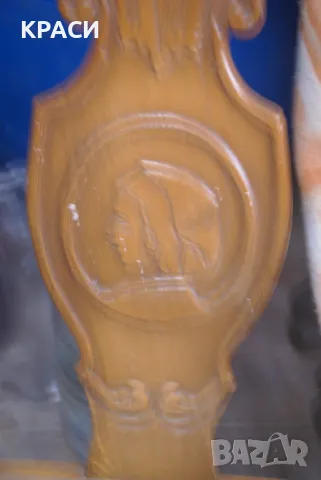 продавам старинна разтегателна маса +6 стола, снимка 9 - Маси - 49693129