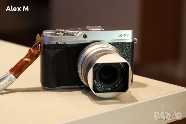 Безогледален фотоапарат FUJIFILM X-E3, снимка 5 - Фотоапарати - 47250200