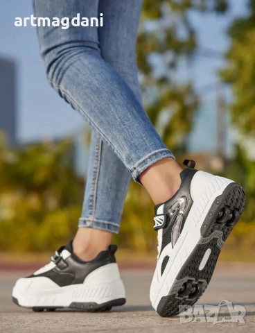 Маратонки-ролери, снимка 2 - Ролери, кънки - 54280451