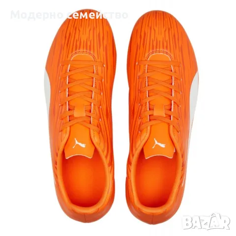 Мъжки футболни обувки PUMA Rapido III Firm Ground/Artificial Grass Football Shoes Orange, снимка 2 - Спортни обувки - 46942779