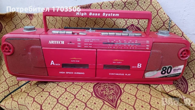 Ретро касетофон за ремонт 