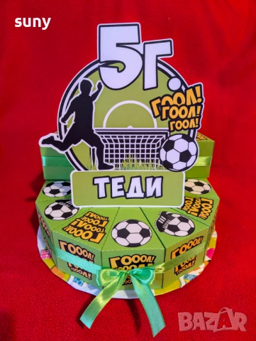 Картонена торта Стич, снимка 6 - Други - 50953363