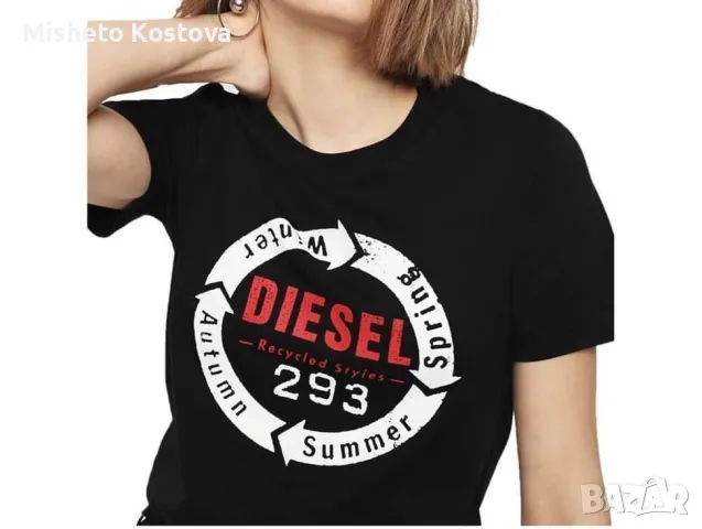 Тениска Diesel, снимка 2 - Тениски - 47164985