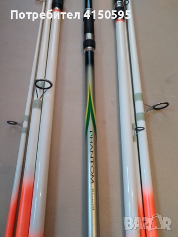 Три въдици за морски и речен риболов