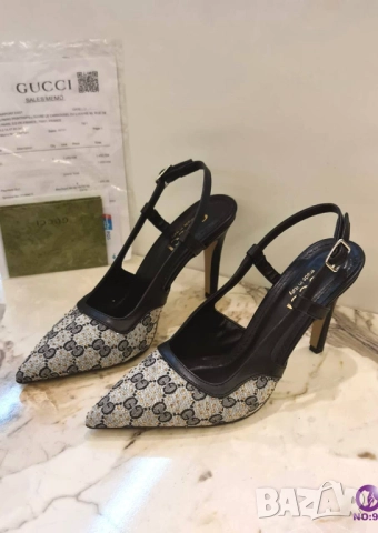 обувки на ток GUCCI, снимка 2 - Дамски обувки на ток - 51459011