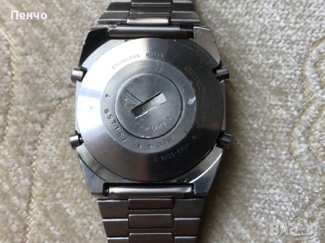 ретро LCD "SEIKO" ALARM CHRONOGRAPH - A159 - 5019 - JAPAN - 1970/78г., снимка 16 - Антикварни и старинни предмети - 46005805