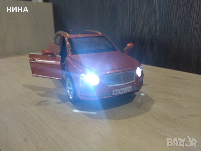 Метална количка Bentley Bentayga !!!, снимка 2 - Колекции - 53046143