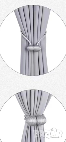 връзки за завеси магнитни , снимка 4 - Пердета и завеси - 53906133