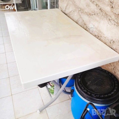 Сгъваема градинска маса 120 х 70 см